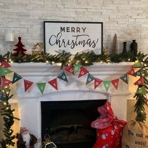 Christmas Advent Countdown Garland